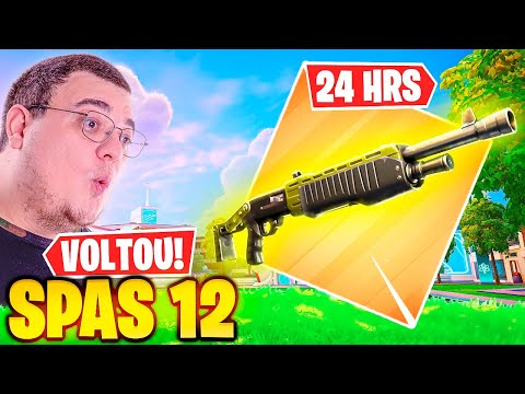 A PUMP e a SPAS VOLTARAM no Fortnite! A Lenda Está de Volta! 💥🔥