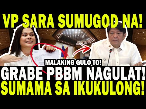 MALAKING GULO TO! GRABE PBBM NAGULAT! VP SARA SUMUGOD! SUMAMA SA IKUKULONG! KAKAPASOK LANG!