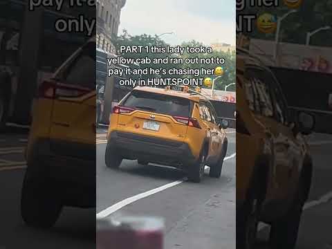 Cab Driver Wasn't Letting This Woman Get Away After She Got Out Without Paying Him