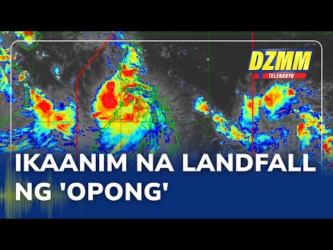 'Opong' makes 6th landfall in Oriental Mindoro | DZMM Teleradyo (26 September 2025)