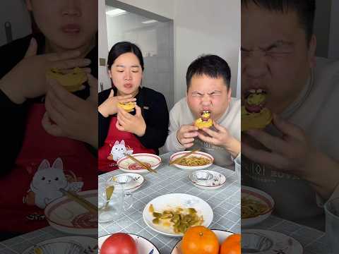 I Fed My Husband A Cake Mixed With Paste 😆 #foodchallenge #shortsfeed #ytshorts
