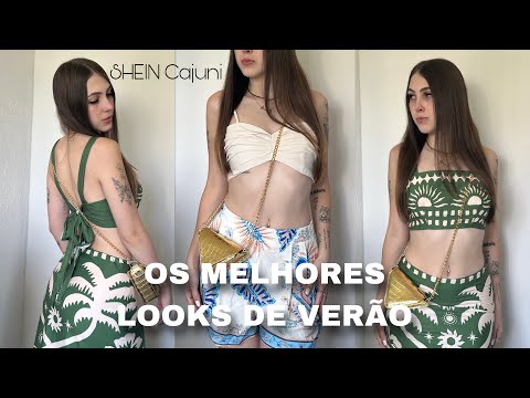 LOOKS DE VERÃO COM A SHEIN CAJUNI!!!