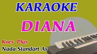 Diana || Koes Plus || Karaoke Pop Indonesia || Nada Cewek