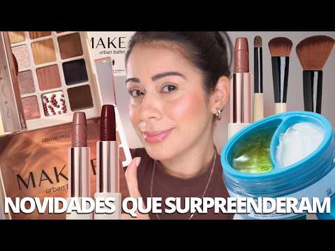 Testando O Boticário URBAN BALLET Make B , OCEANE Ultra Repair , PINCEIS BELLIZ ...