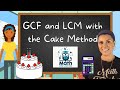 GCF and LCM Concepts Review