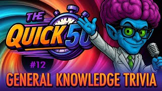 Are You Smarter Than Chopped Liver?  - General Knowledge Quiz, 50 Fast Questions!