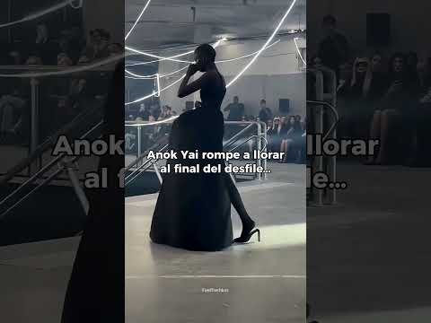 El final más inesperado: Anok Yai en Vetements SS26😮 #shorts #moda #runway #fashion