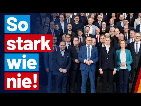 So stark wie nie! AfD-Fraktion im Bundestag startet in die neue Legislatur