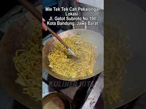 Mie Tek Tek Cah Pekalongan !!