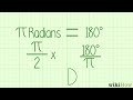 Converting Radians to Degrees