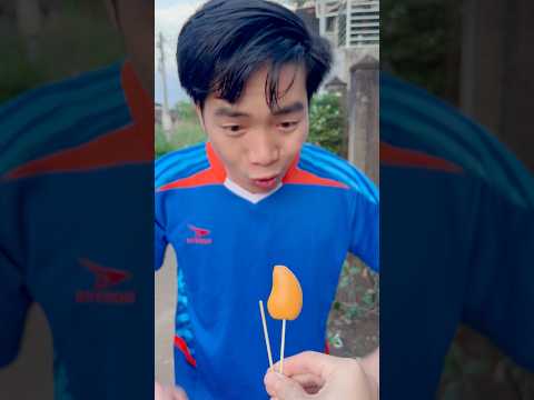 anh chàng tốt bụng ăn cây kẹo xoài ngon tuyệt #shorts