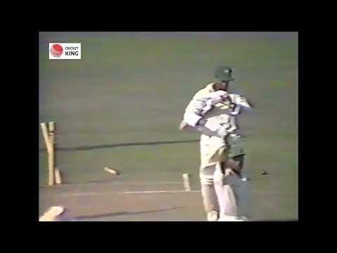 Shahid Afridi 1st Odi Fifty on Home Soil @ Qadafi Stadium Lahore | Zimbabwe Tour Pakistan 1996