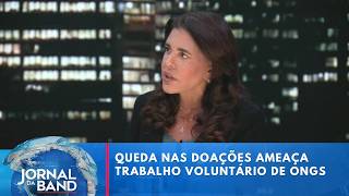 Canal Livre debate queda nas doações e desafios das ONGs | Jornal da Band
