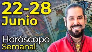 Horóscopos Semanales del 22 al 28 de Junio del 2026 - Alonso Alanís