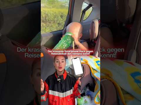 🤢Der KRASSESTE Smartphone-Hack gegen Übelkeit - Den MUSST du kennen! 🚗 #erstehilfe #rettungsmaus
