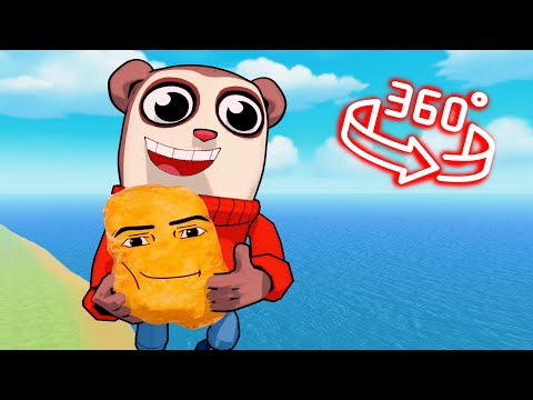 TwiddleFinger 360° Animation Max Vs Chicken Nugget 3D Animated