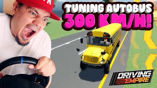 🏎️ STUNINGOWAŁEM AUTOBUS I JADĘ 300 KM/H! *zdziwili się* | Roblox Driving Empire