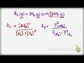 Equilibrium Expressions and States of Matter
