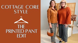 How to Wear Fall Patterns | Plaid, Houndstooth & Cottage core Style