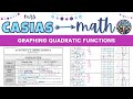 Graphing Quadratic Functions and Key Features