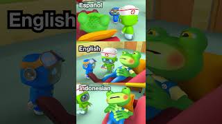 🦎 Learn Languages the Fun Way! 🎉 With Gecko #geckosgarage #learning #abc123 #shorts