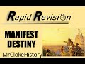 Westward Migration and Manifest Destiny