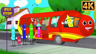 Las ruedas del autobús 🚌⭐️y más canciones infantiles en español 🎶