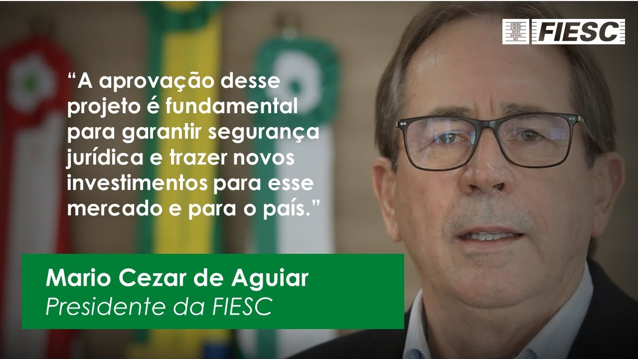 Presidente da FIESC comenta projeto que moderniza Lei do Gás