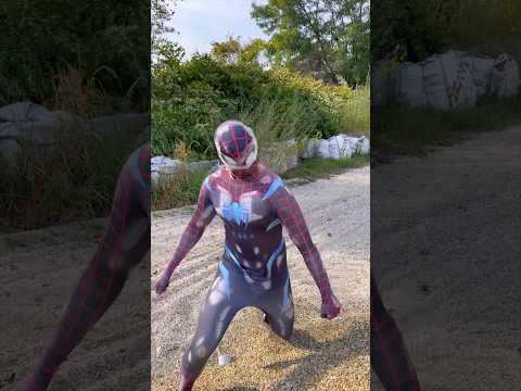 Funny SPIDER-MAN Real Life | Spider Man STUNTS Funny Moments Video #shorts