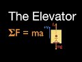 Normal Force in Elevator Dynamics