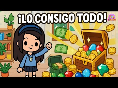 💸 ¡LO CONSIGO TODO! 🤑 DINERO y JOYAS en Toca Life GRATIS 💎💥