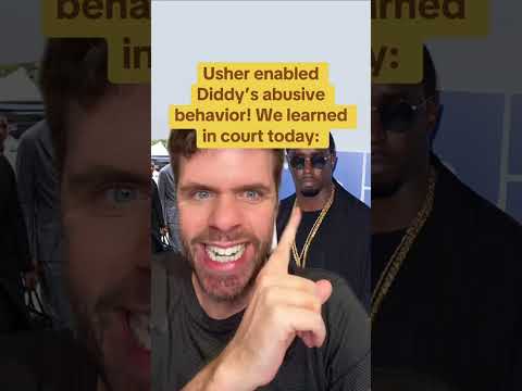 Usher Enabled Diddy’s Abusive Behavior! We Learned In Court Today: