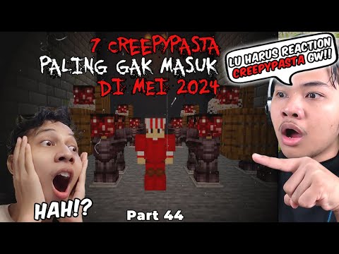 AKU PAKSA TEMENKU UNTUK NGE-REACTION VIDEO CREEPYPASTA-KU WKWKWK🤣 | Live Nobar #1