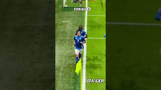 sandro tonali goal today italy vs germany