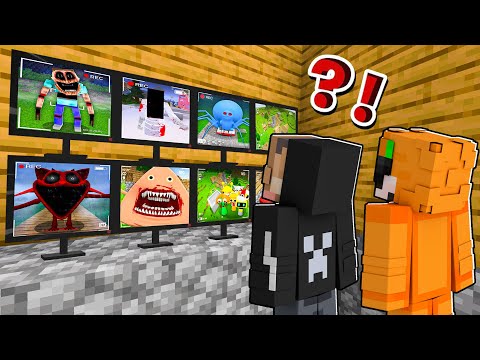 AKU MEMBUAT BANYAK CCTV UNTUK MEMANTAU MONSTER DI KOTA MINECRAFT!!