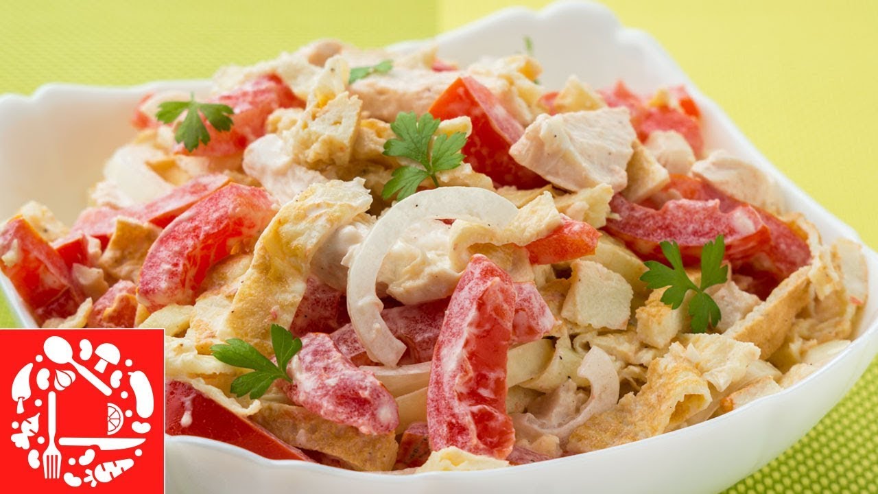 Просто, Но Очень Вкусно Салат из 4 х ингредиентов