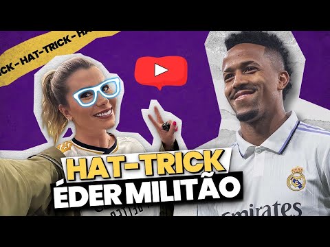 ÉDER MILITÃO FALA QUEM É O TÉCNICO MAIS RESENHA QUE ELE JÁ TEVE E MUITO MAIS NO HAT-TRICK!