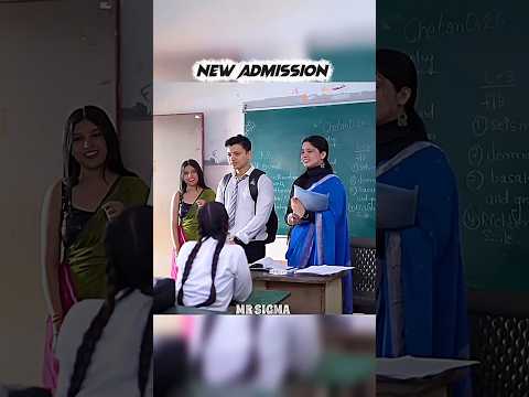 Backbencher Admission In School 🔥😎 | Backbencher Entry | #sigma #memes #admission #school #shorts