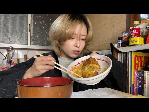 6年ぶりに食べるカツ丼染みる～～～！