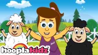 Baa Baa Black Sheep Song + More Classic Nursery Rhymes | HooplaKidz