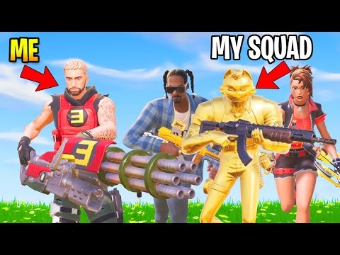 The Mythic BOSS SQUAD Challenge In Fortnite