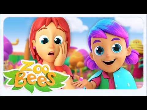 Zoobees Boo Boo Şarkısı |  Eğitici Tekerlemeler Türkçe Olarak