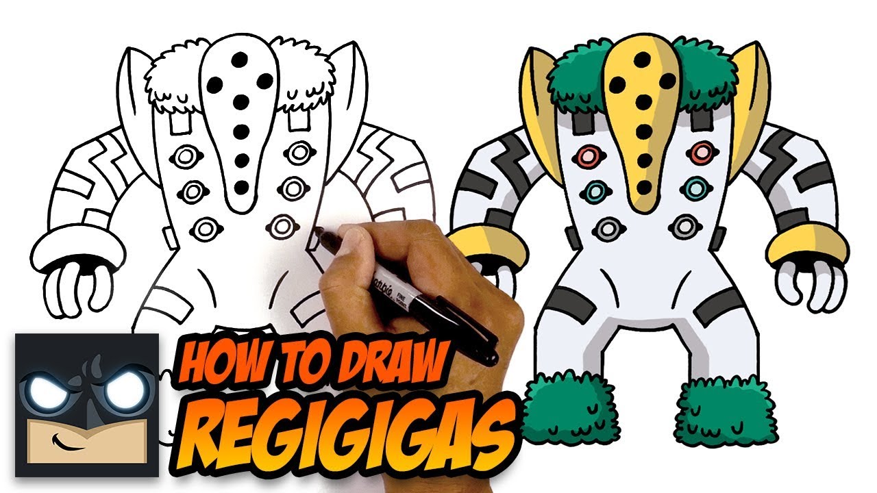 How To Draw Pokemon - Regigigas