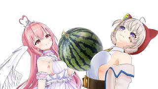 【スイカゲーム】乗るか、流行りに。【大代真白/我部りえる/あおぎり高校】