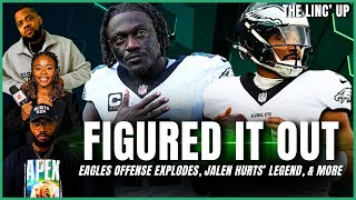 Jalen Hurts is the ONE, and AJ Brown is the ANSWER, Eagles SHOCK Rams | The Linc' Up
