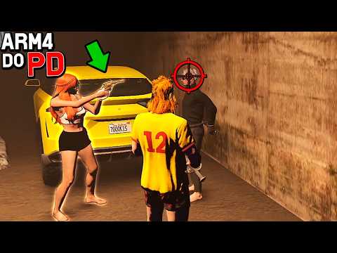 DANDO PD NO CHEFAO DA CIDADE - GTA RP