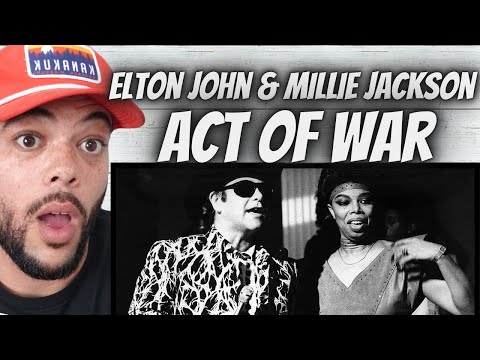 A NEW FAVORITE?!| FIRST TIME HEARING Elton & John Millie Jackson - Act Of War REACTION