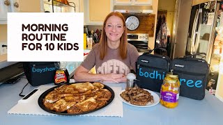 MORNING ROUTINE FOR 10 KIDS