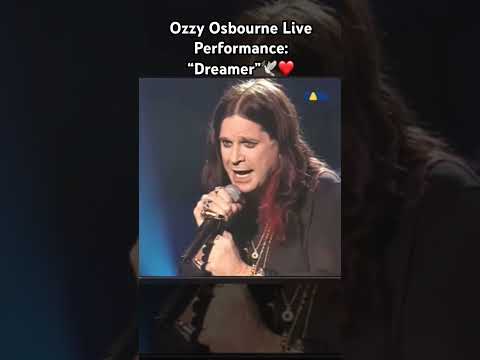 Ozzy Osbourne - Dreamer - Live Performance #rip #rock #ozzyosbourne