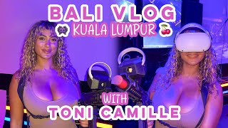 Bali Vlog - Kuala Lumpur | Toni Camille